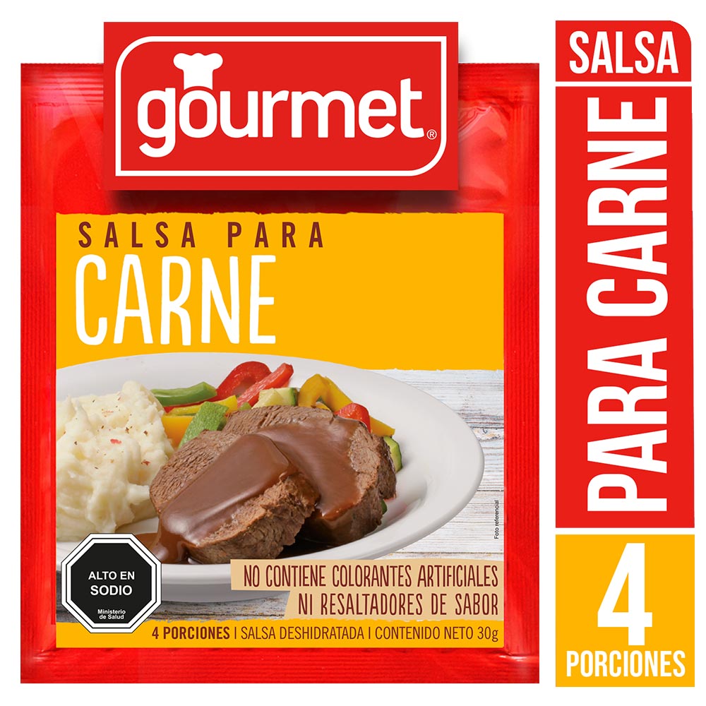 Salsa de carne Gourmet sobre 30 g