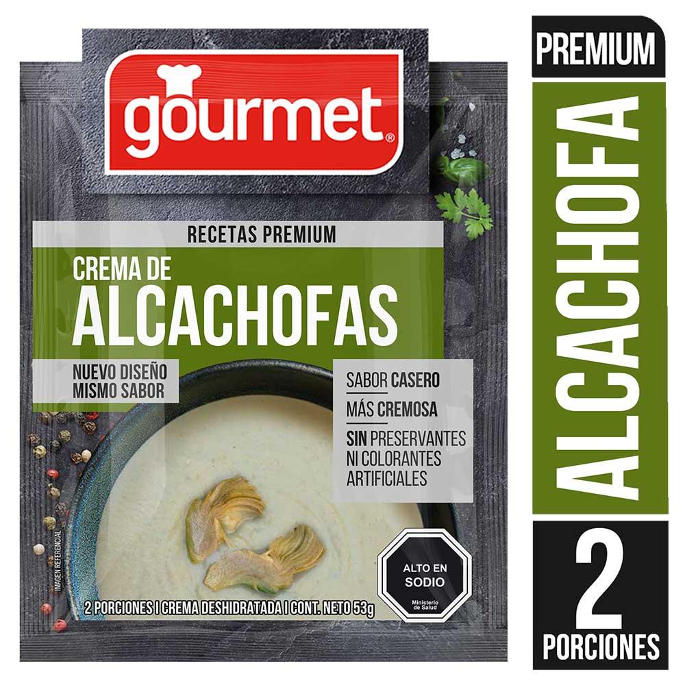 Crema de alcachofas Gourmet sobre 53 g