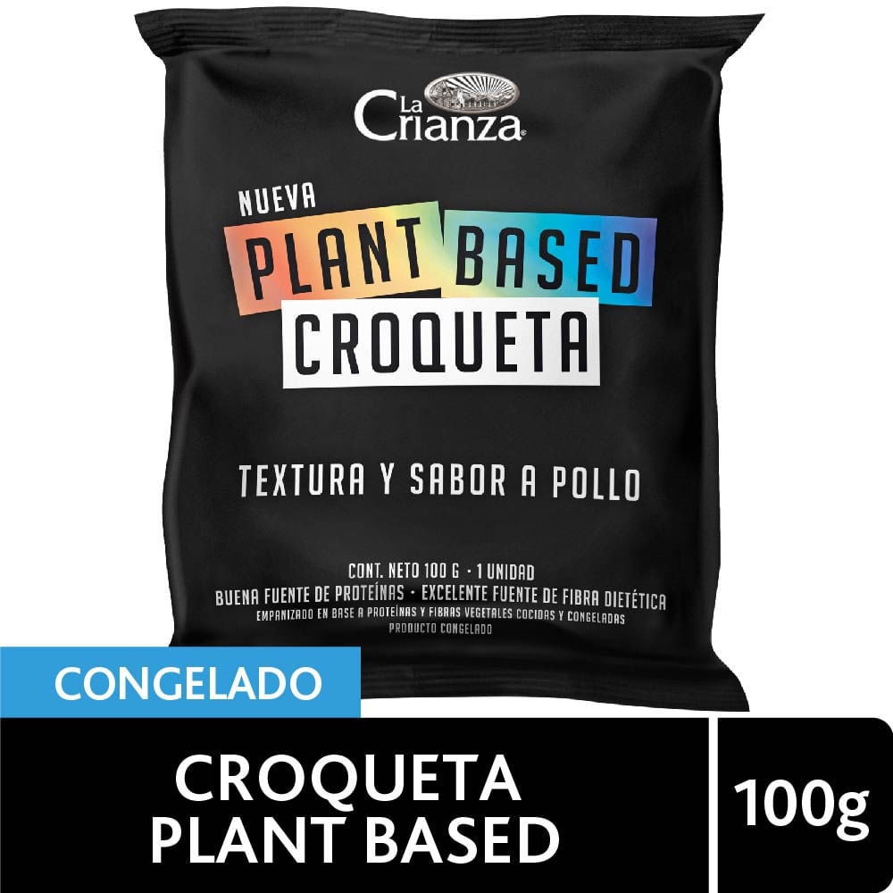 Croqueta Plant Based La Crianza sabor pollo 100 g
