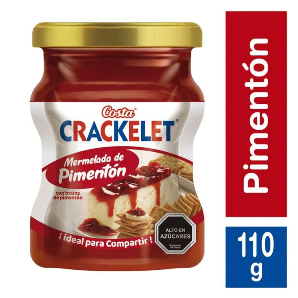 Mermelada Crackelet pimentón 110 g