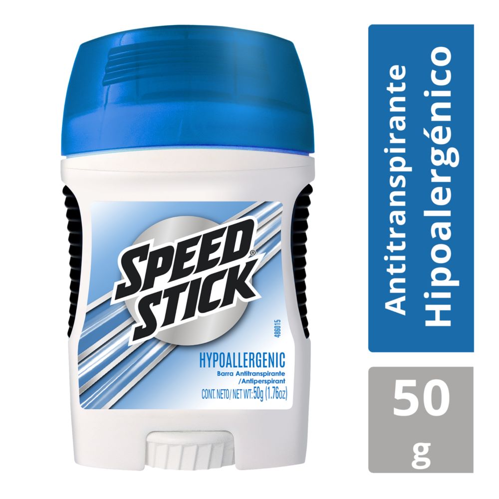 Desodorante Speed Stick hipoalergénico barra 50 g