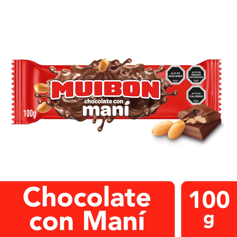 Chocolate Muibon maní 100 g
