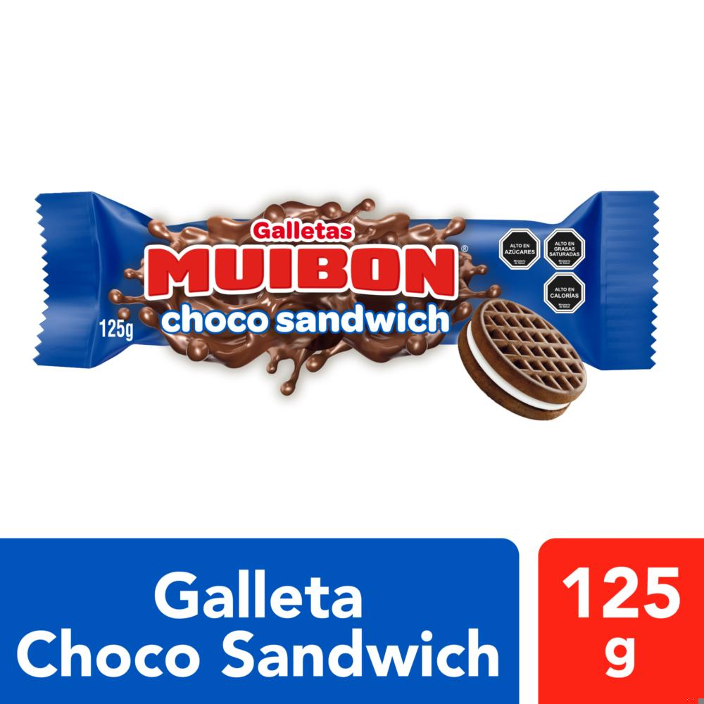 Galletas Muibon choco sandwich 125 g