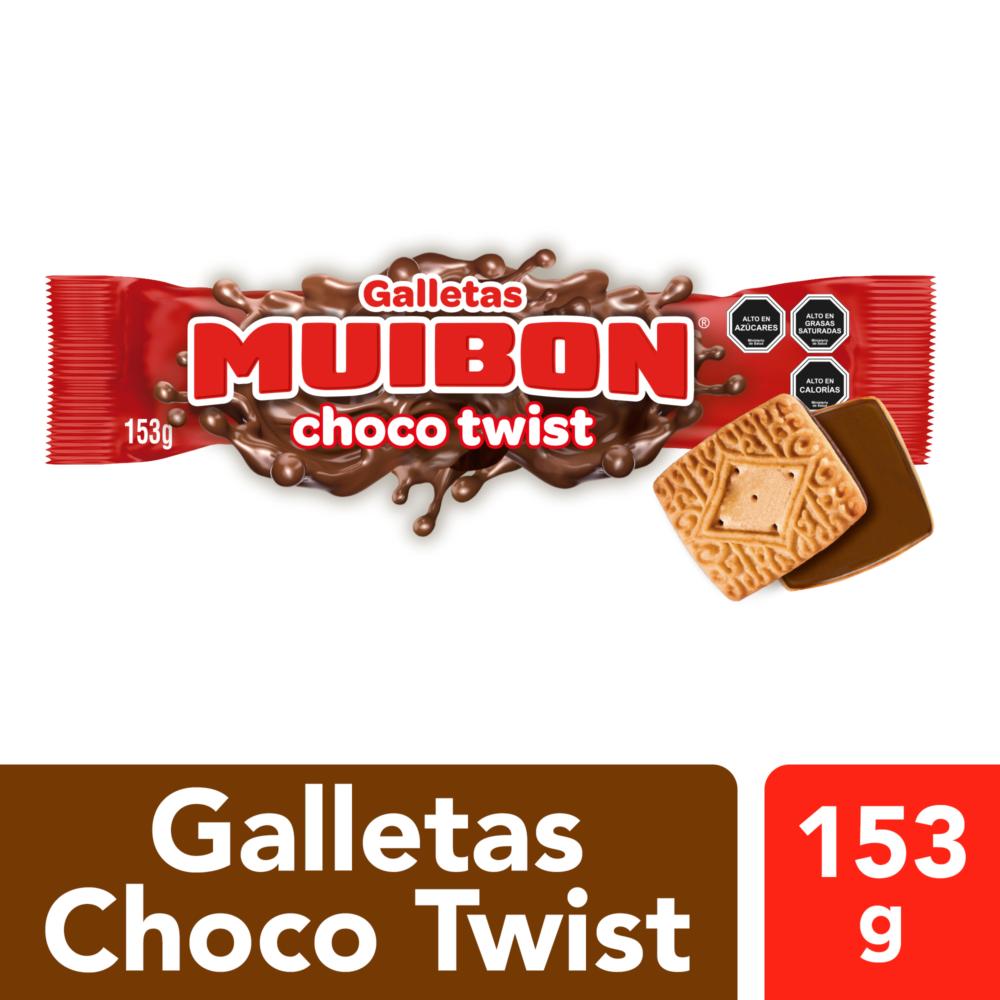 Galletas Muibon choco twist 153 g