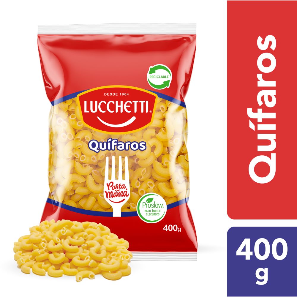 Pasta quífaros Lucchetti 400 g