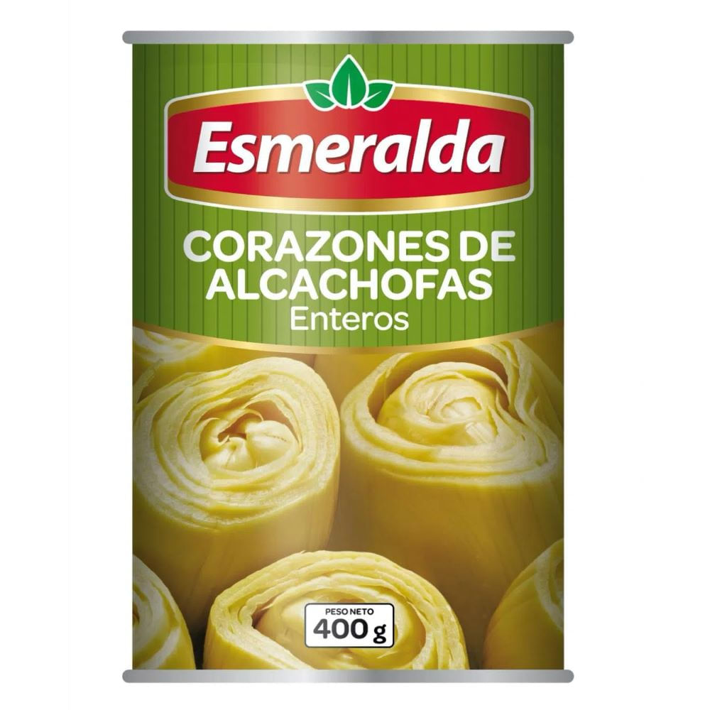 Corazones de alcachofas Esmeralda lata 400 g