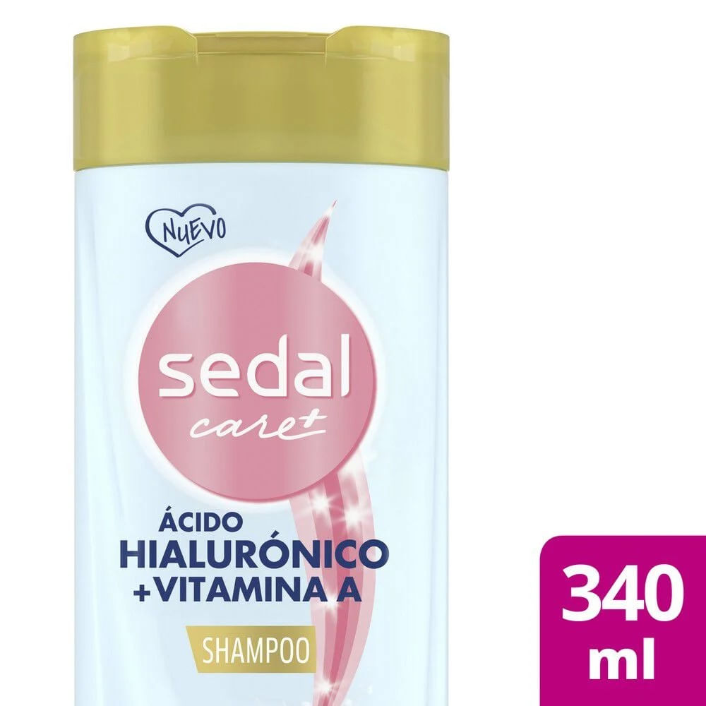 Shampoo Sedal ácido hialurónico y vitamina  A 340 ml