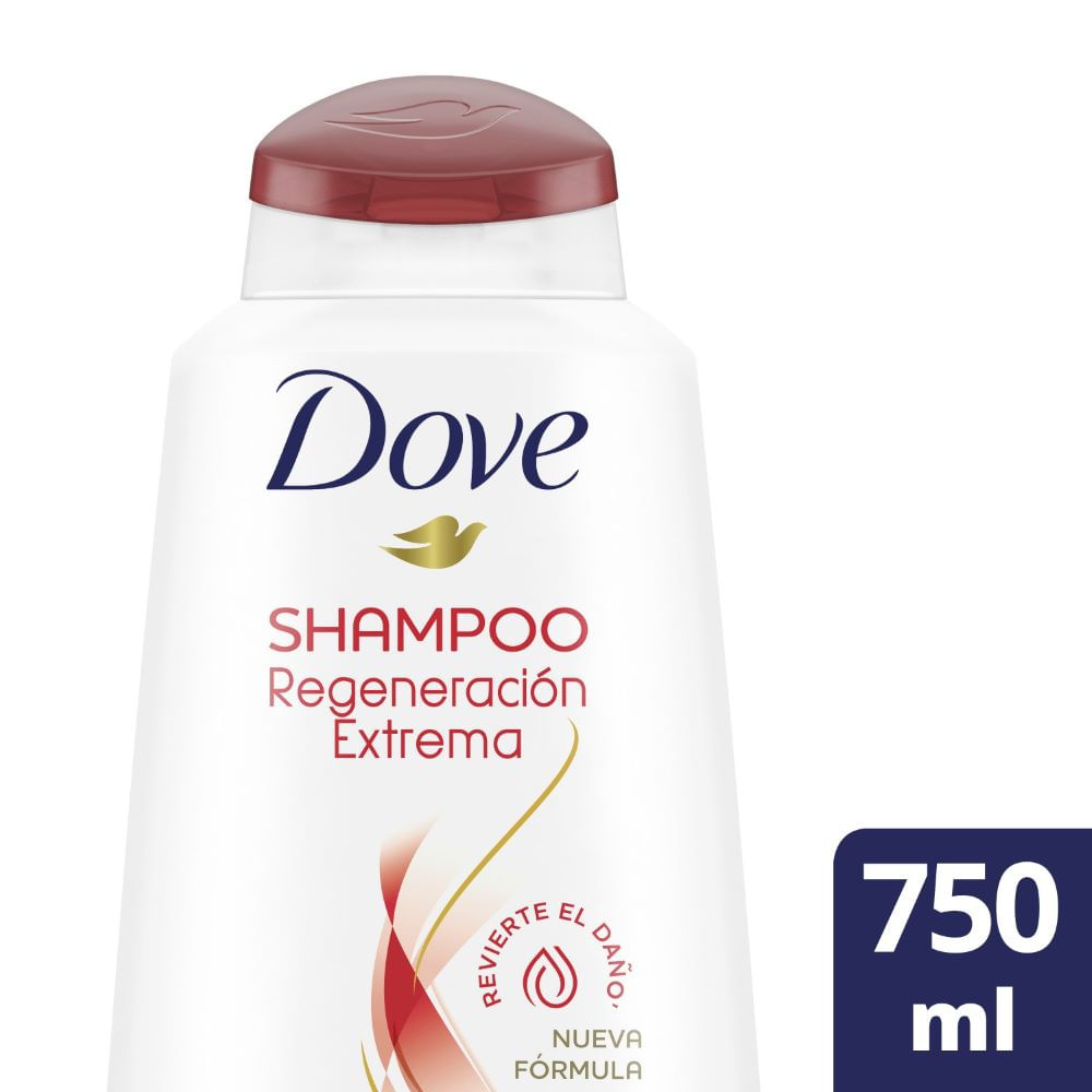 Shampoo Dove regeneración extrema 750 ml