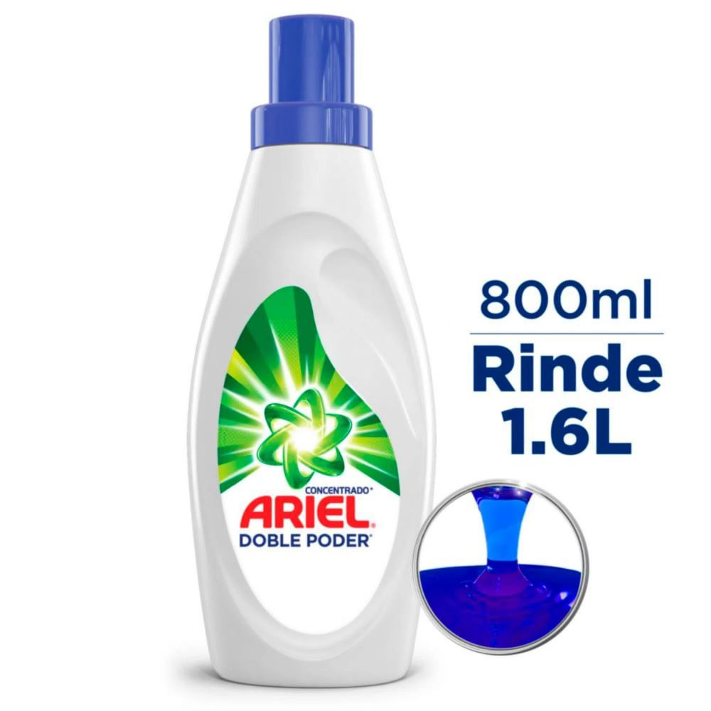 Detergente Líquido Ariel Regular 800 ml