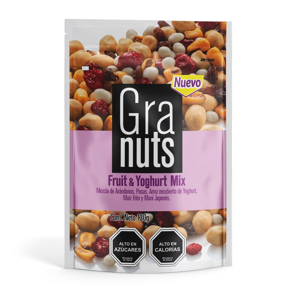 Mix fruit and yoghurt Granuts 130 g Mix fruit and yoghurt Granuts 130 g