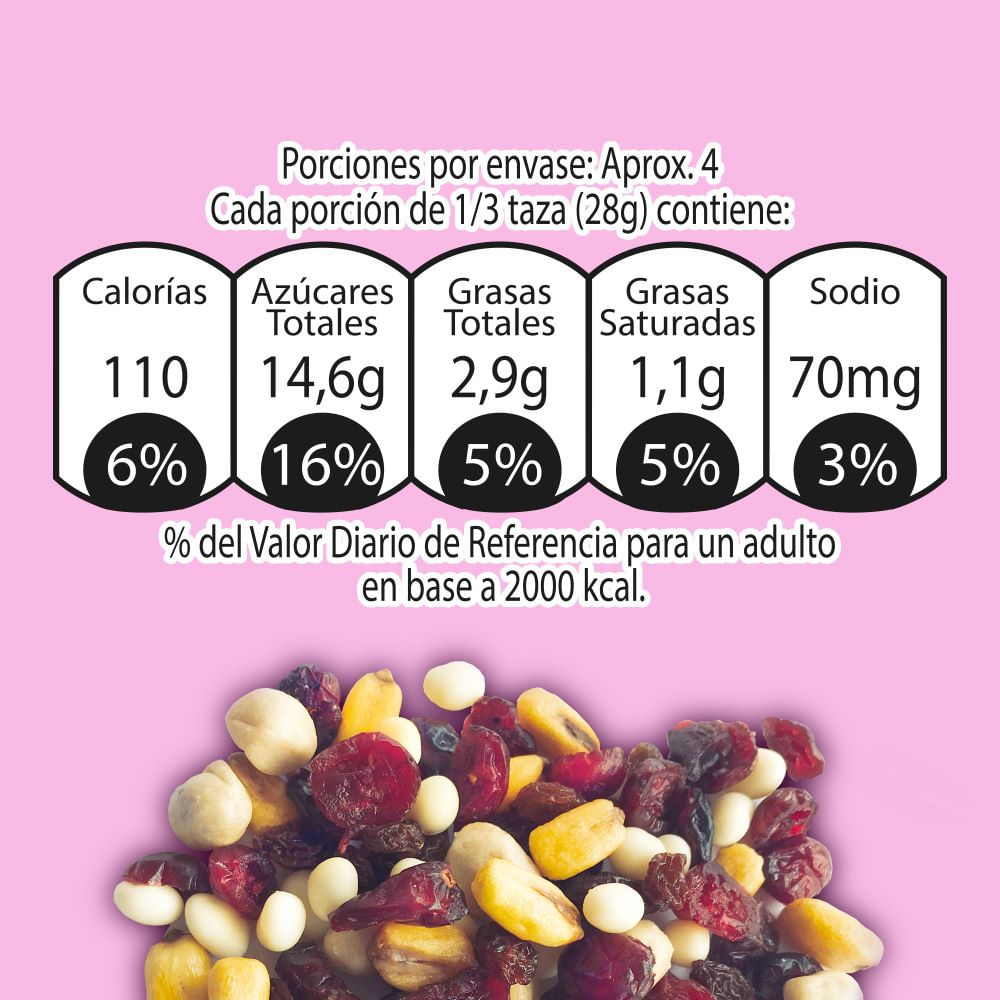 Mix fruit and yoghurt Granuts 130 g Mix fruit and yoghurt Granuts 130 g