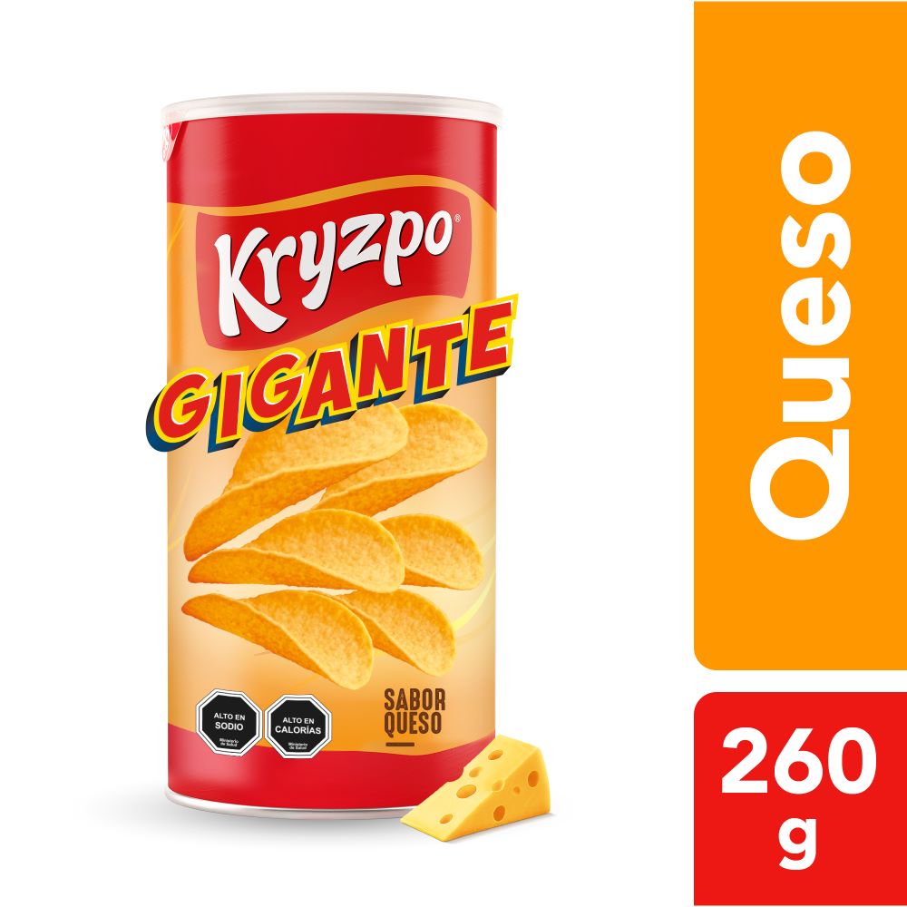 Papas fritas Kryzpo queso lata 260 g