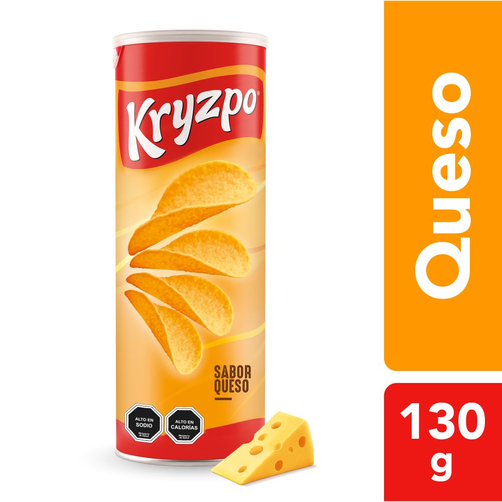 Papas fritas Kryzpo queso lata 130 g