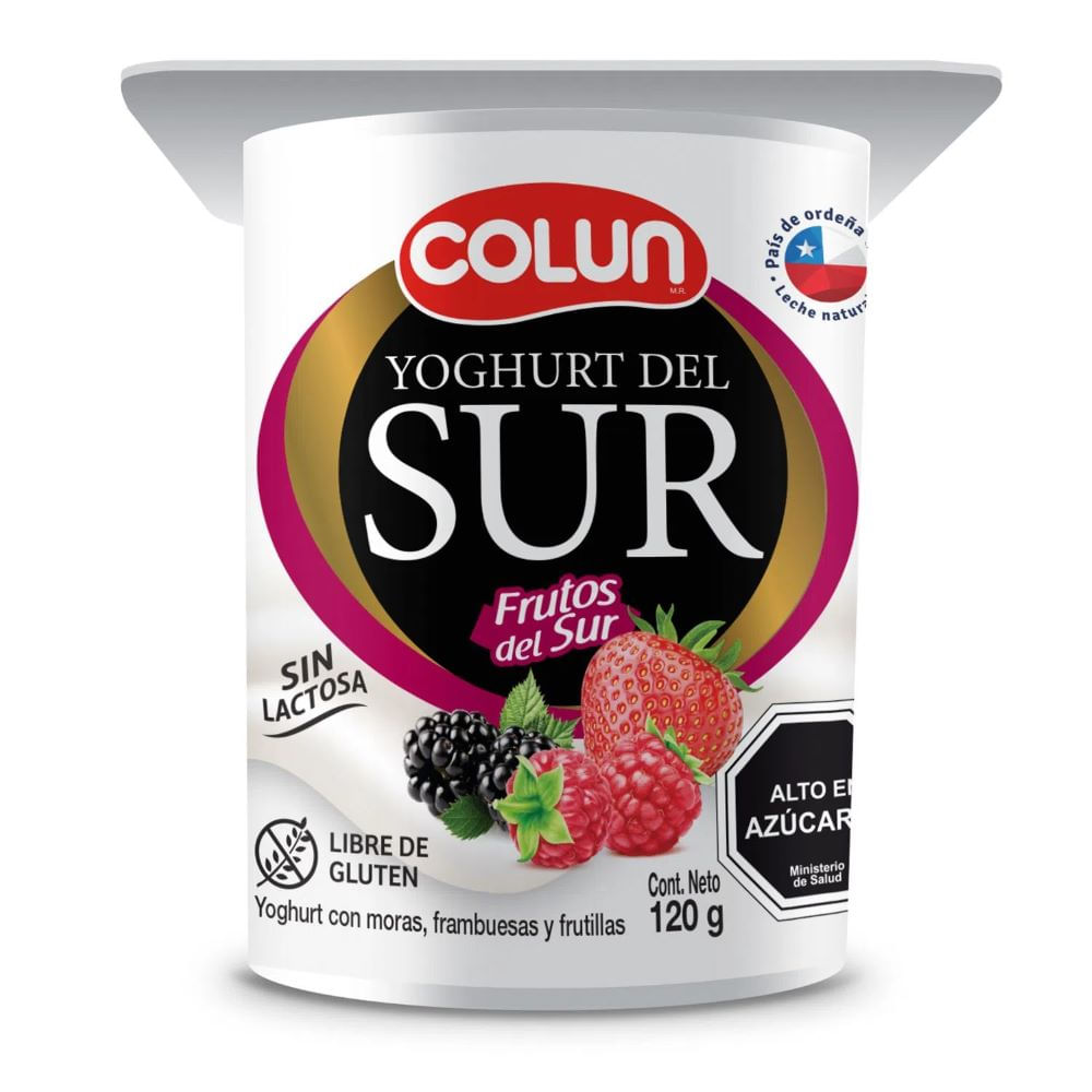 Yoghurt del sur Colun frutos del sur pote 120 g
