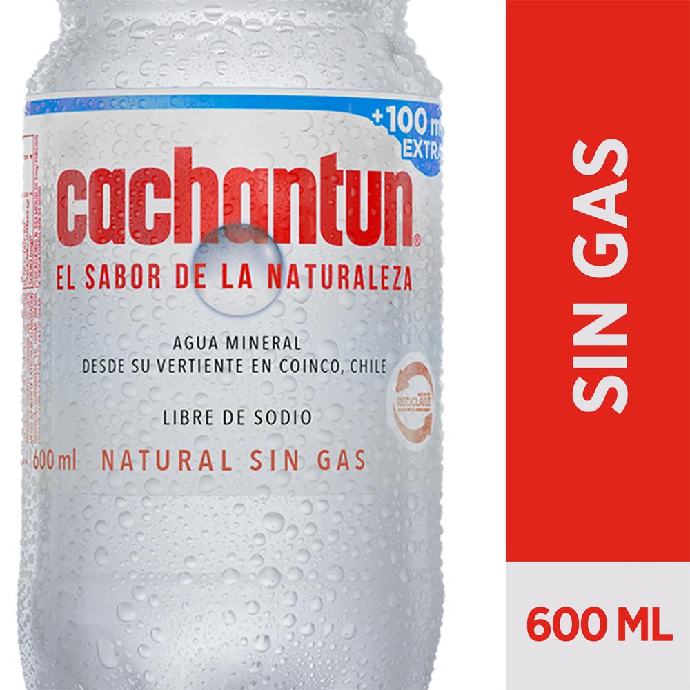 Agua mineral Cachantun sin gas 600 ml