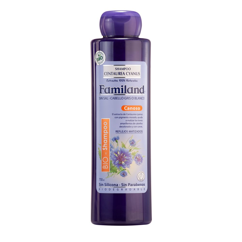 Shampoo Familand centaurea canoso 750 ml
