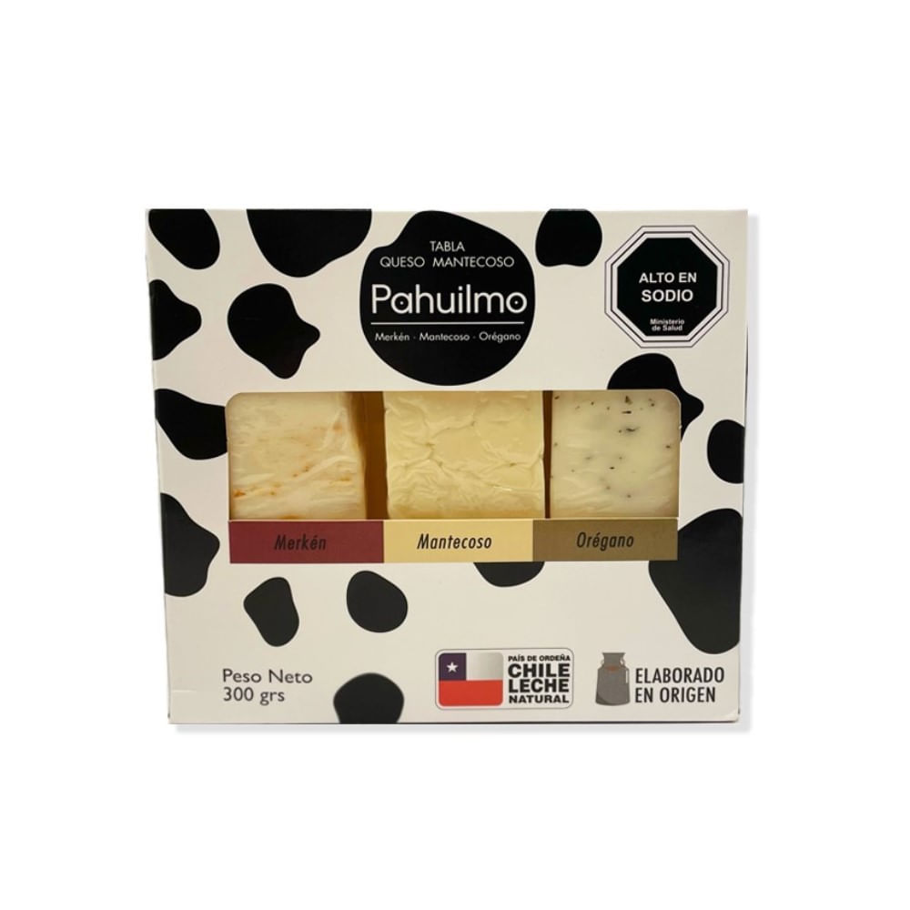 Tabla queso mantecoso Pahuilmo 300 g