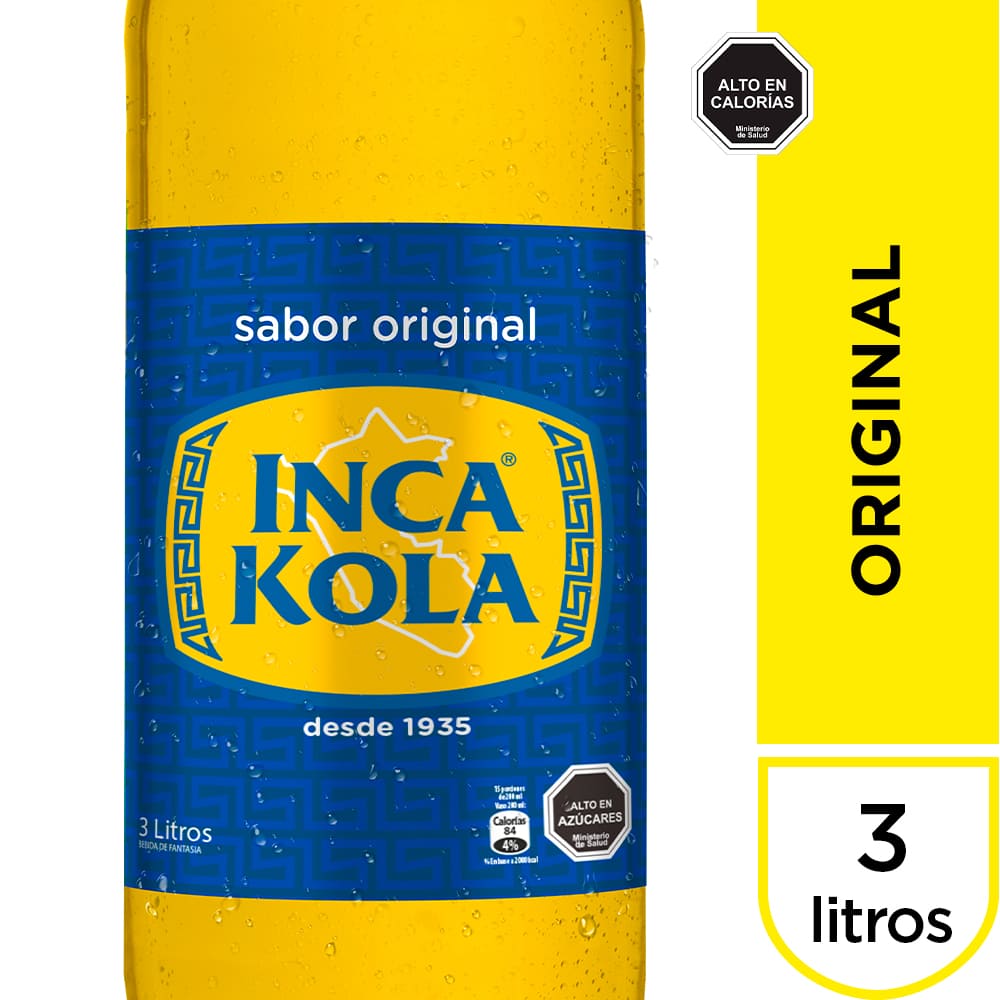 Bebida Inca Kola desechable 3 L