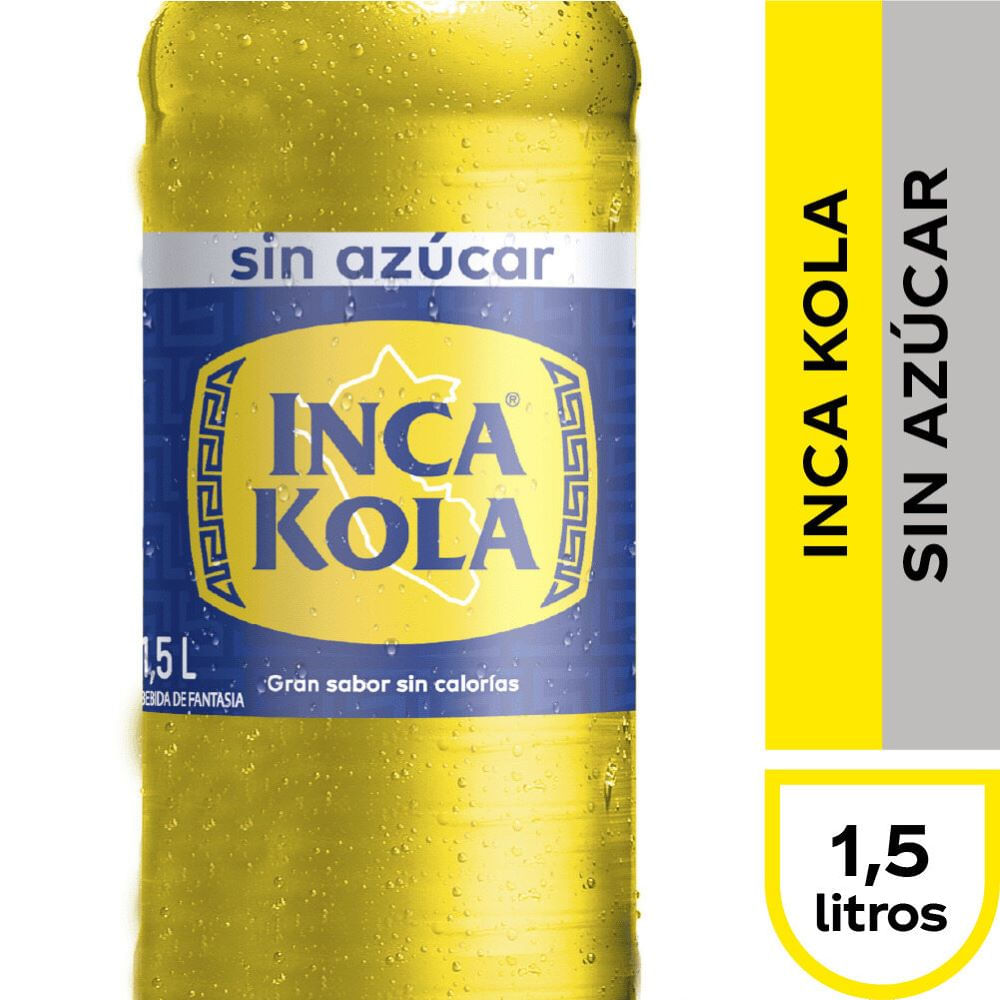 Bebida Inca Kola zero 1.5 L