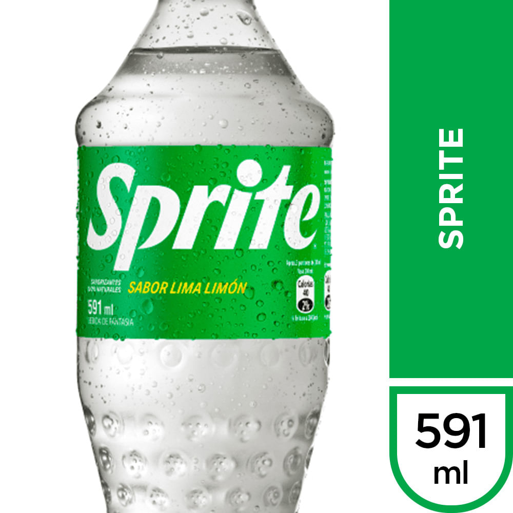 Bebida Sprite botella 591 ml