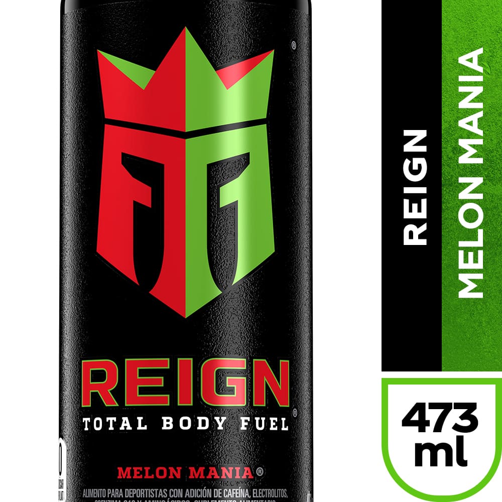 Bebida energética Reign melón 473 ml