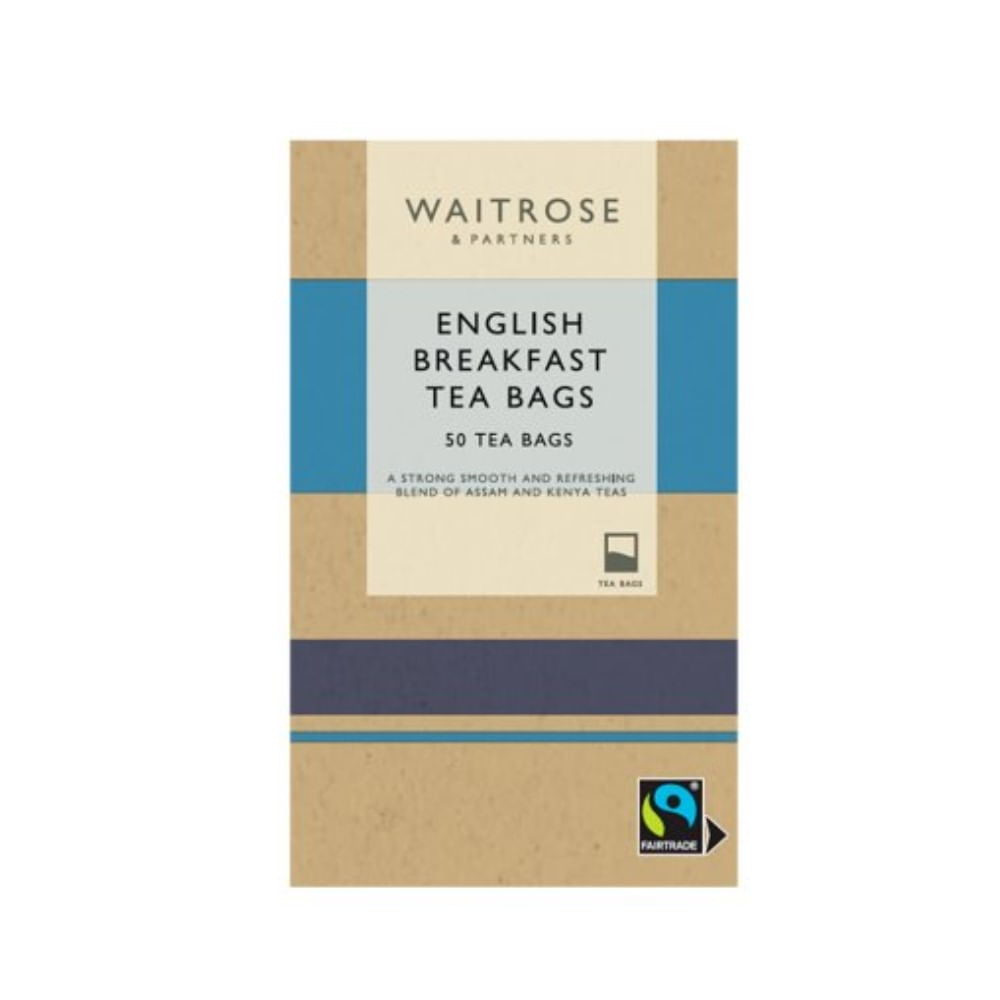 Té Waitrose english breakfast 50 bolsitas