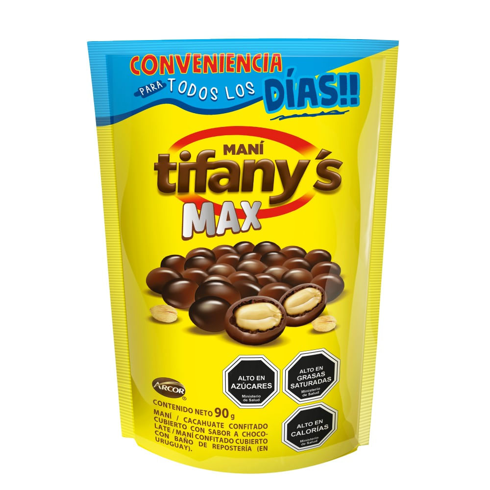 Chocolate tifany's Arcor doypack 90 g
