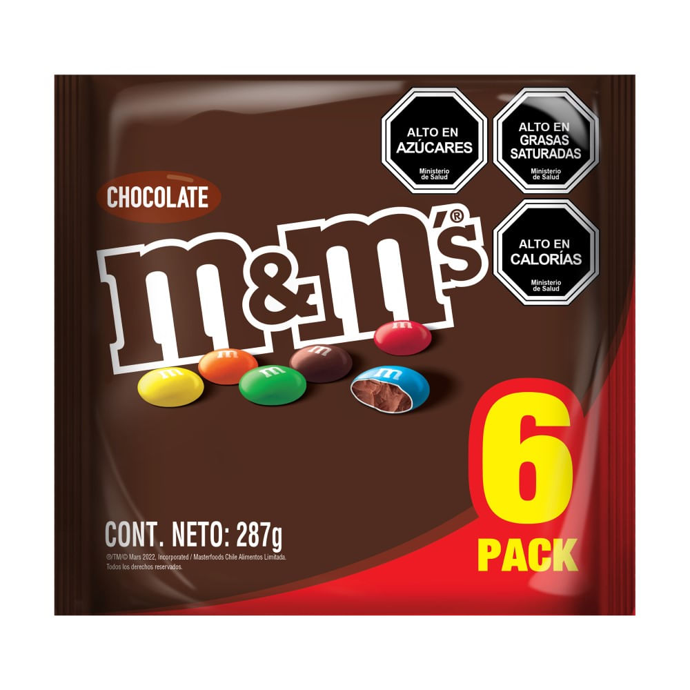 Pack chocolate M&M chocolate 287 g