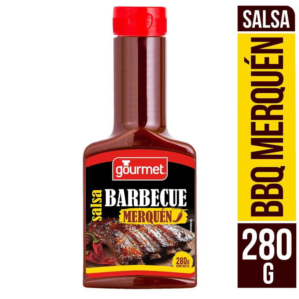Salsa barbecue Gourmet con merquén 280 g