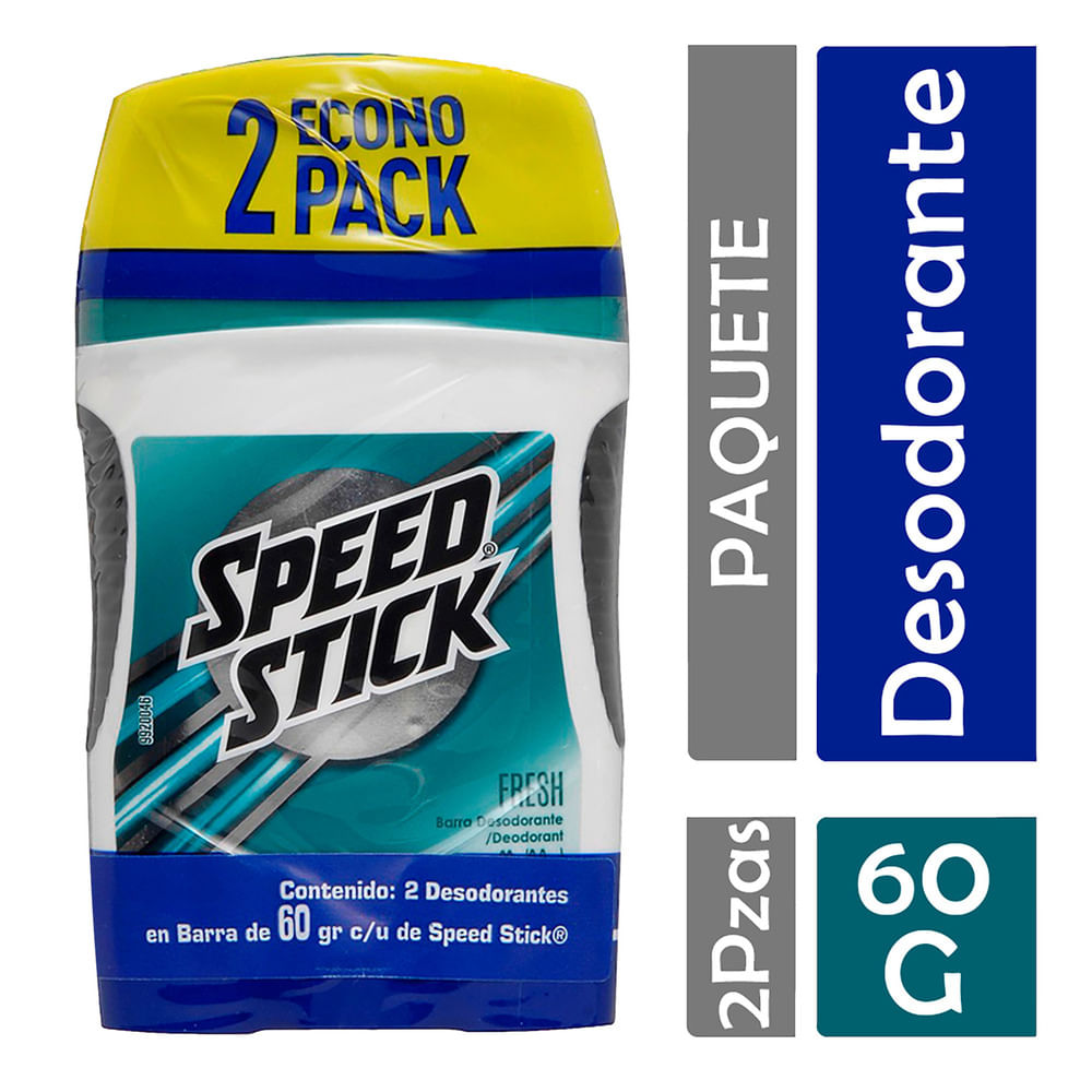 Desodorante en barra Speed Stick 2 un de 60 g