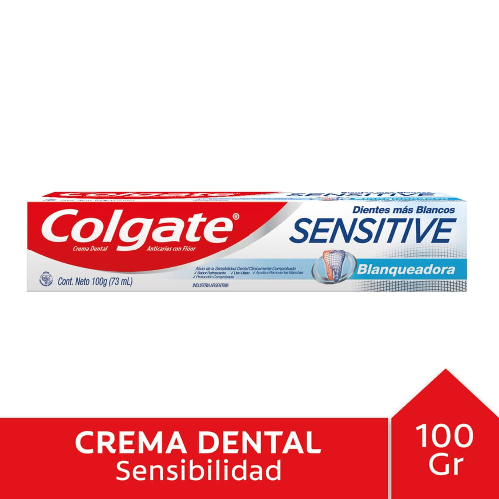 Pasta dental Colgate sensitive whitening 100 g