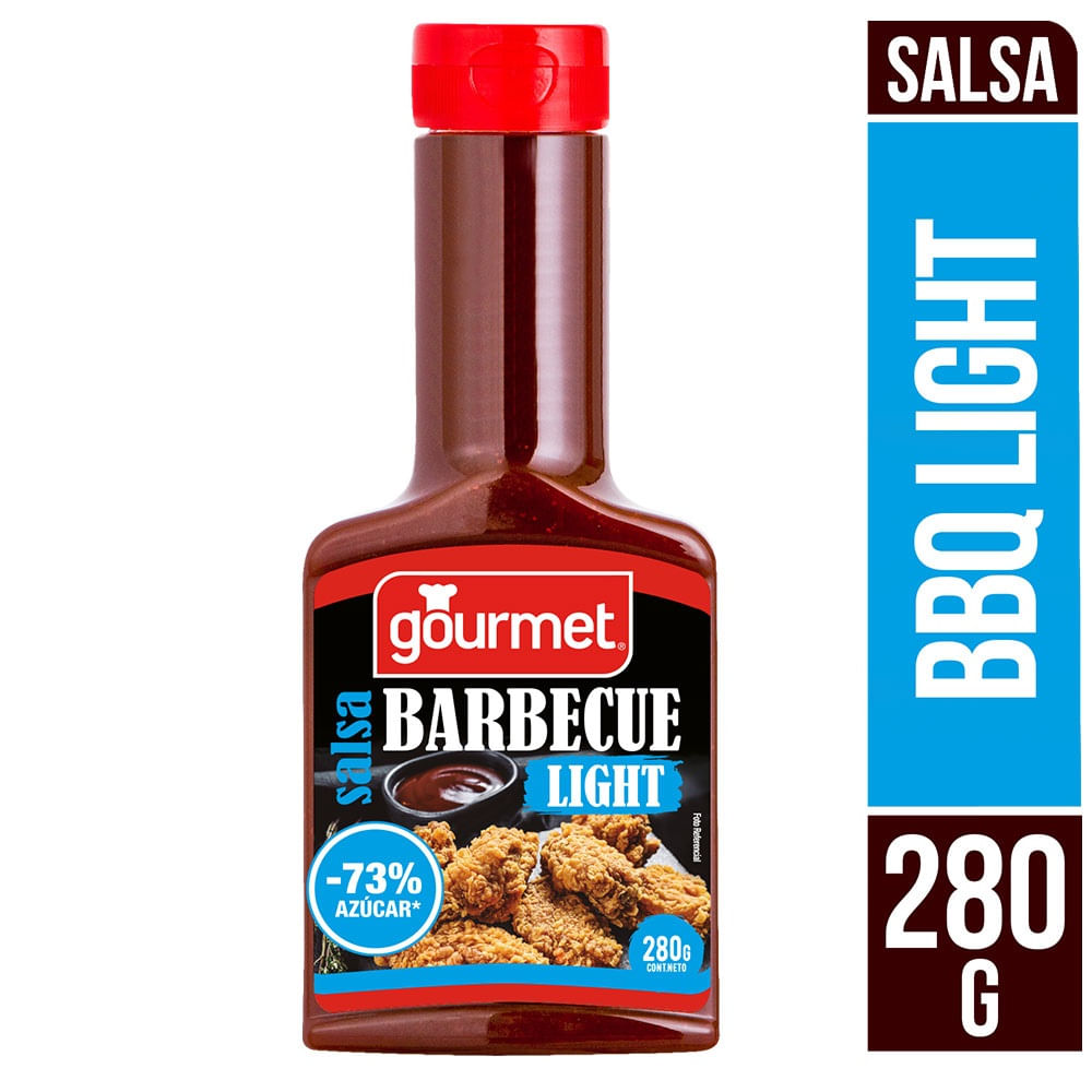 Salsa barbecue Gourmet light 280 g
