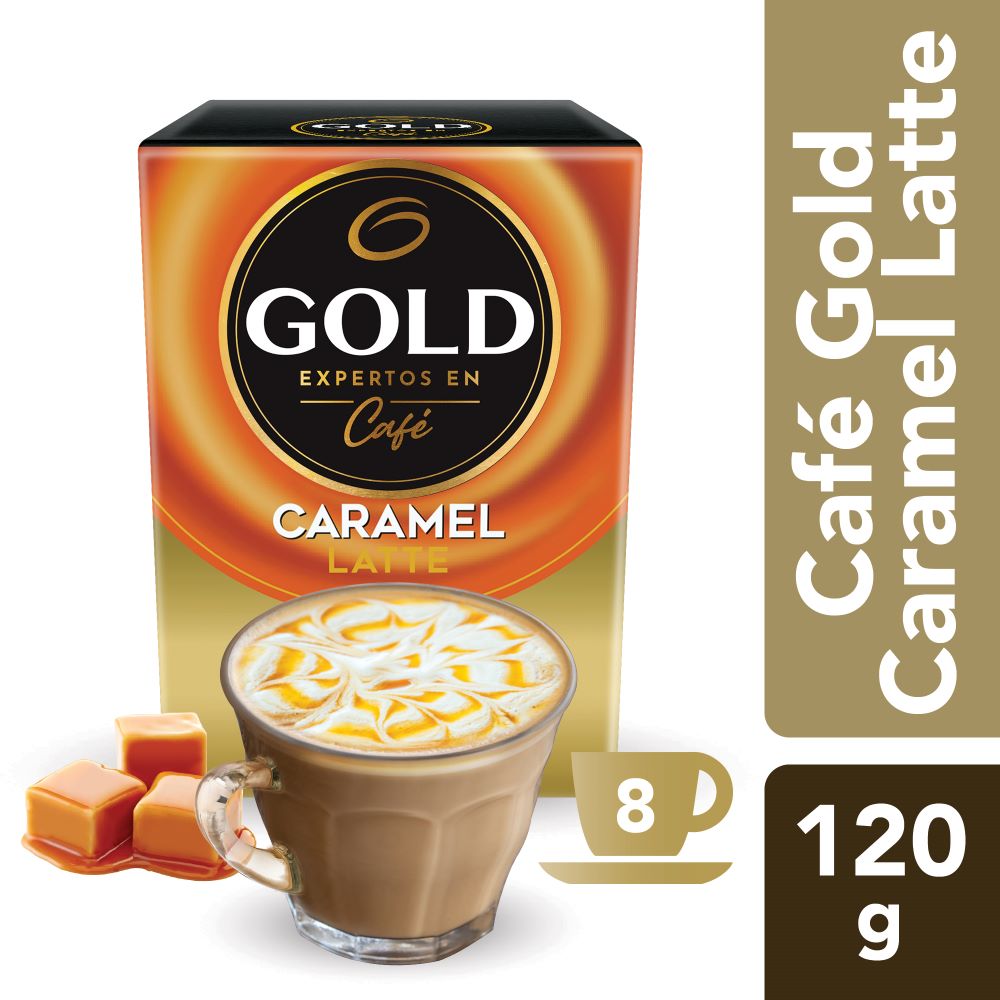 Pack Café Gold caramelo 8 un