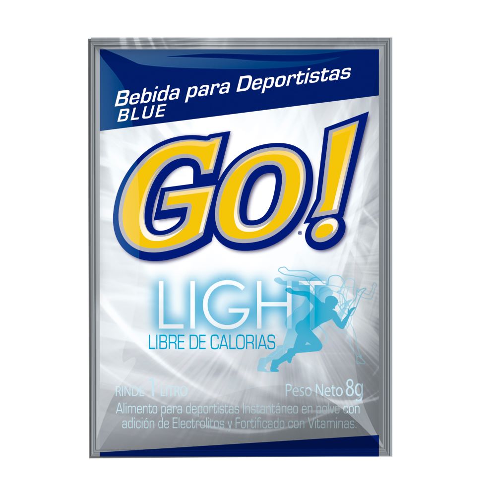 Bebida en polvo Zuko Go light blue rinde 1 L