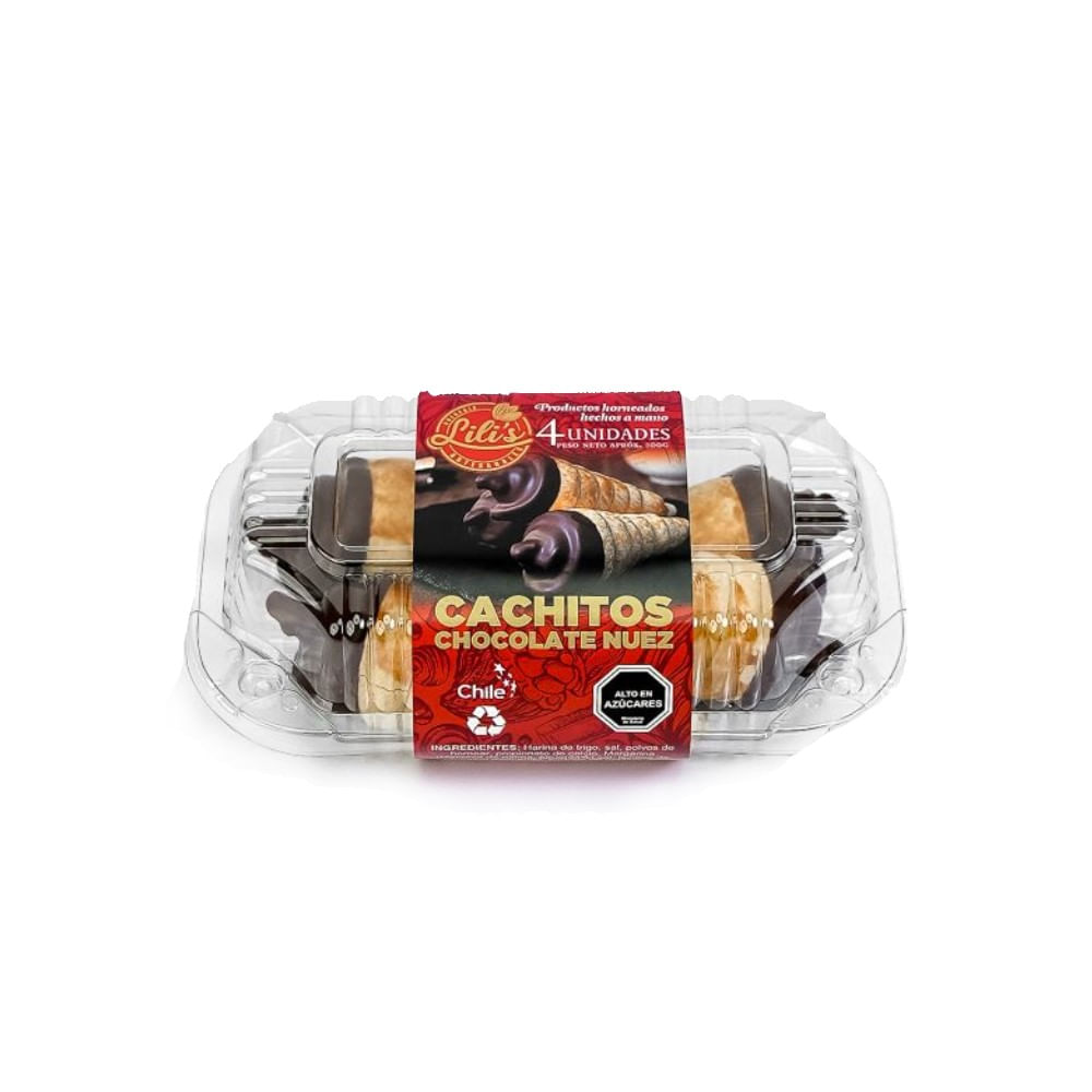 Cachitos D'lilis chocolate nuez 200 g