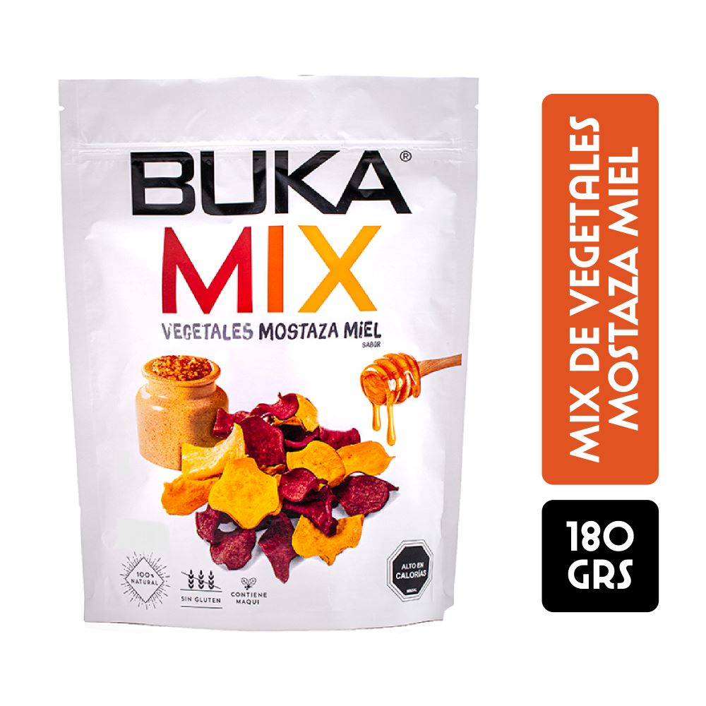 Mix vegetales Buka mostaza miel 180 g