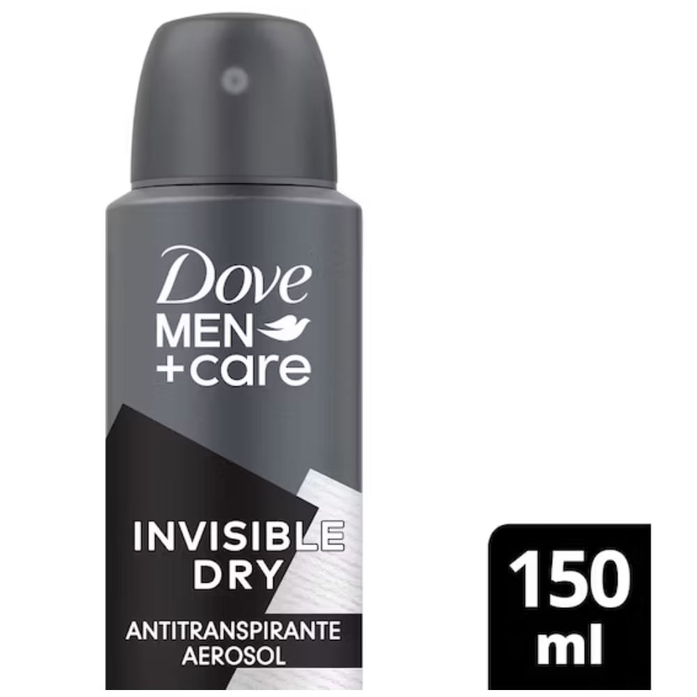 Desodorante Dove men antitraspirante invisible dry spray 150 ml