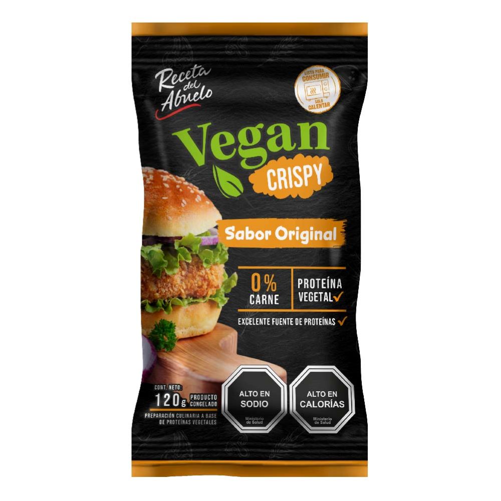 Vegan crispy Receta del Abuelo 120 g Vegan crispy Receta del Abuelo 120 g