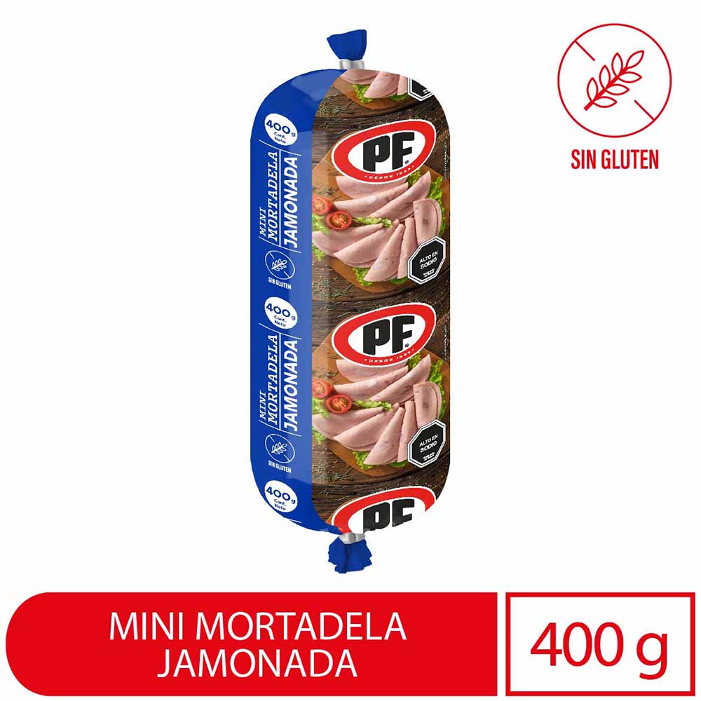 Mini Mortadela Jamonada PF 400 g