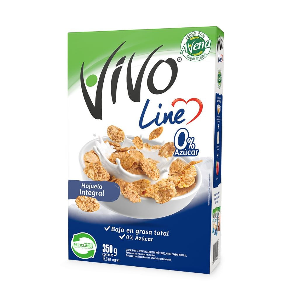 Cereal Vivo line Costa hojuela integral 350 g