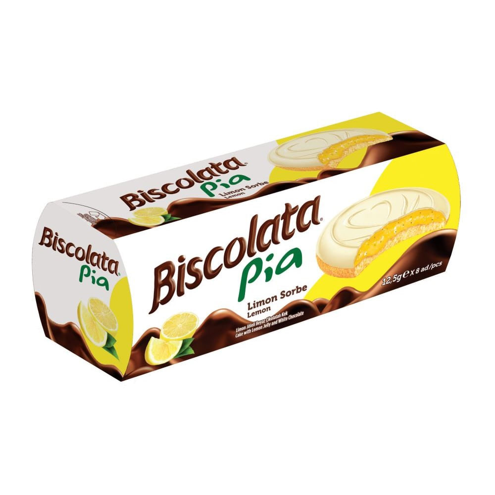 Galleta pia Biscolata limón 100 g