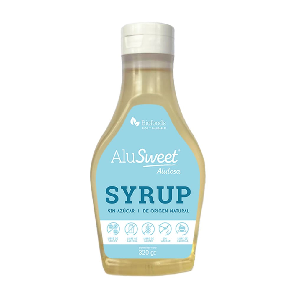 Syrup alulosa Alusweet original sin azúcar 320 g