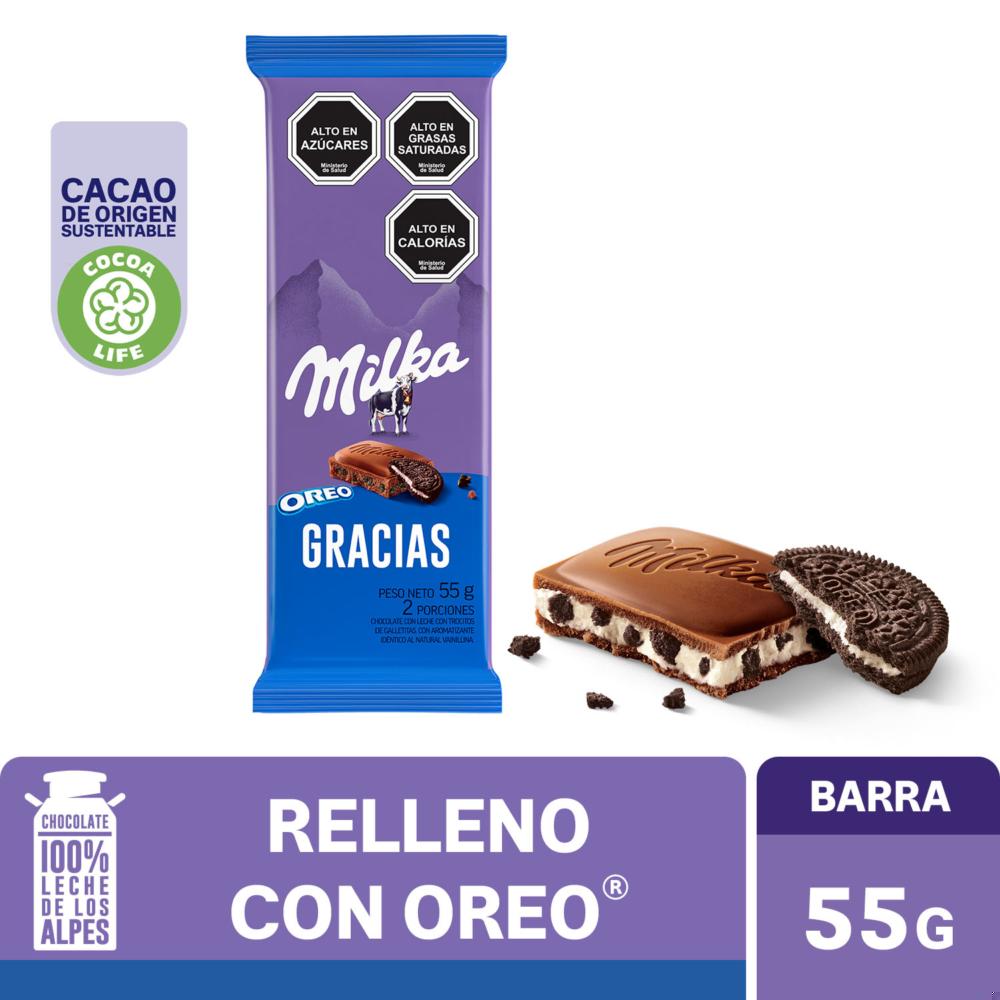 Chocolate de leche Milka mensajes 55 g