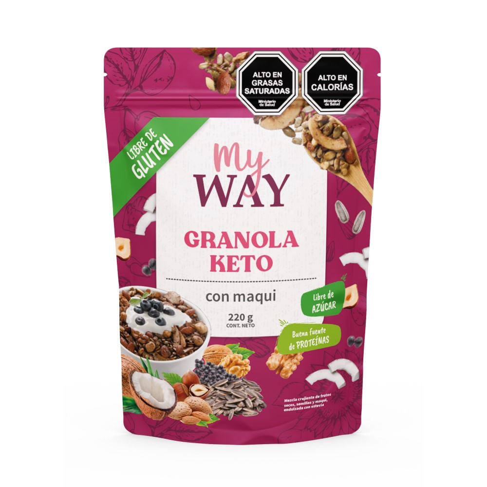 Granola keto My Way maqui 220 g