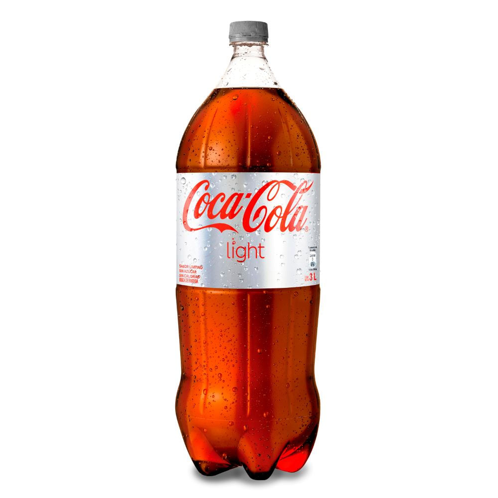 Bebida Coca Cola light desechable 3 L