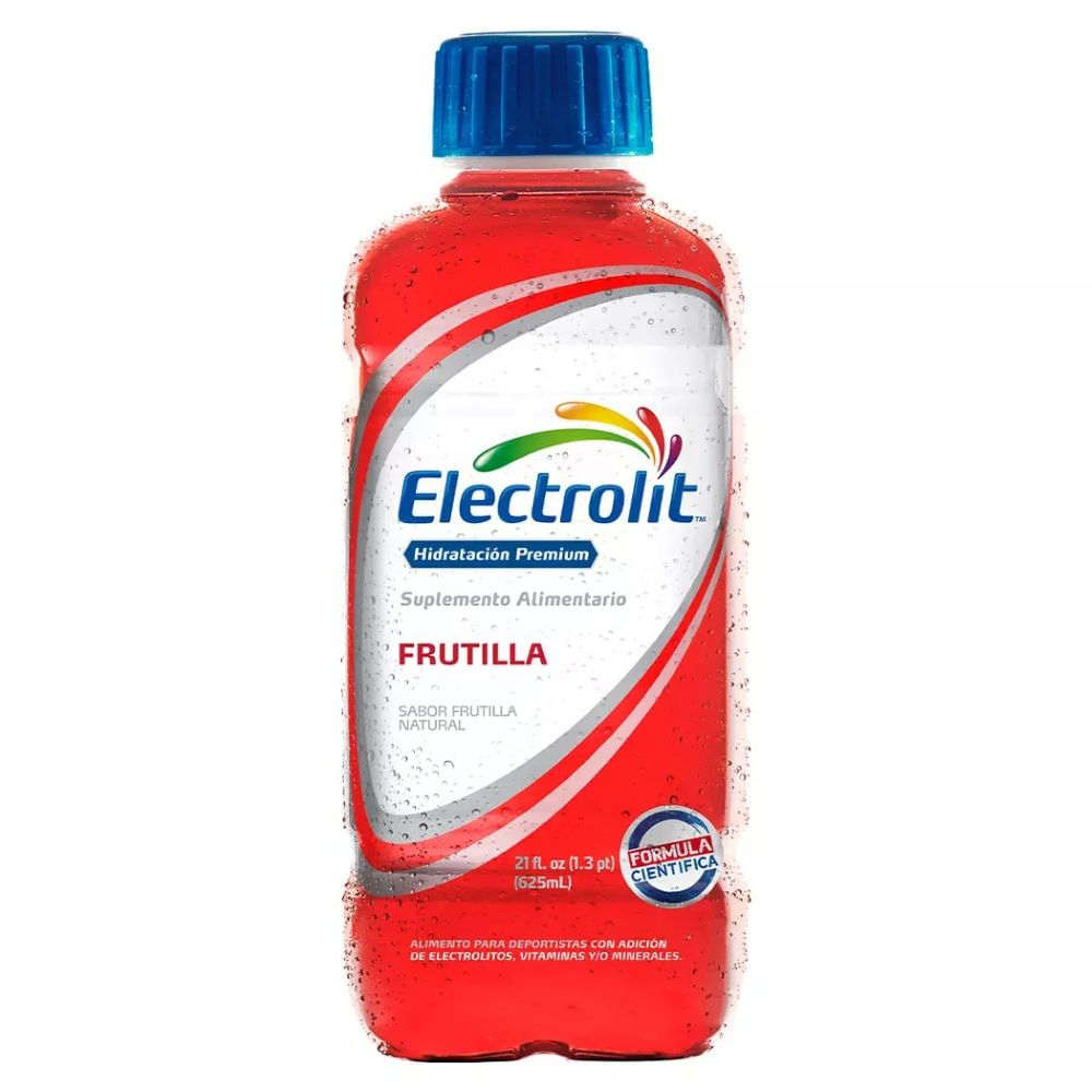Bebida hidratante Electrolit sabor frutilla 625 ml