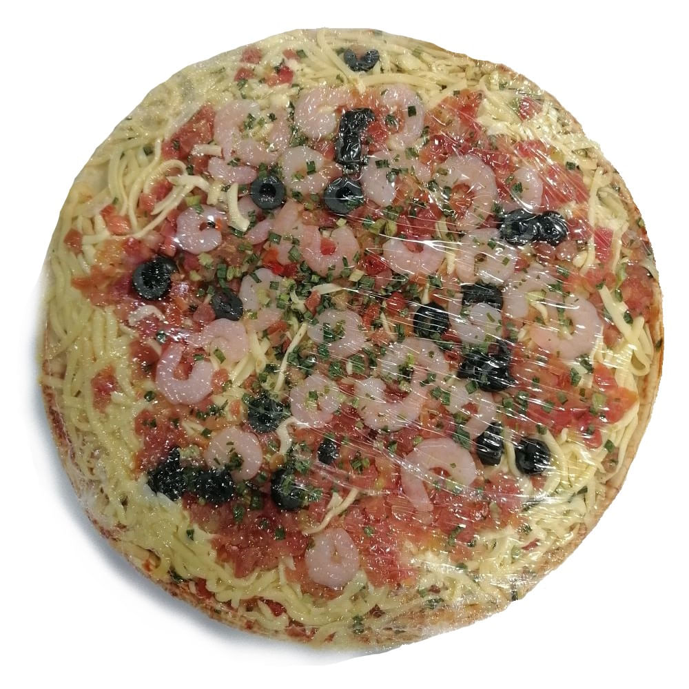 Pizza familiar Degustar camarón 629 g
