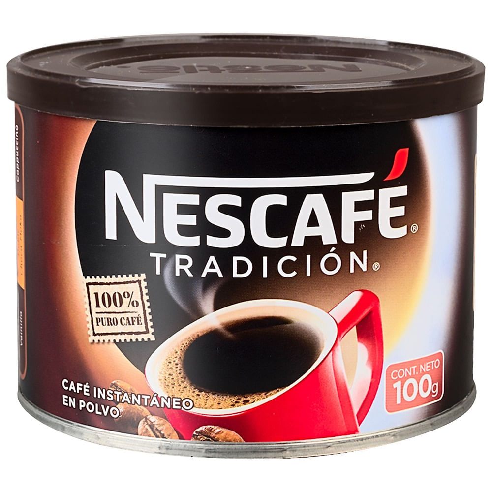 Café instantáneo Nescafé tradición lata 100 g
