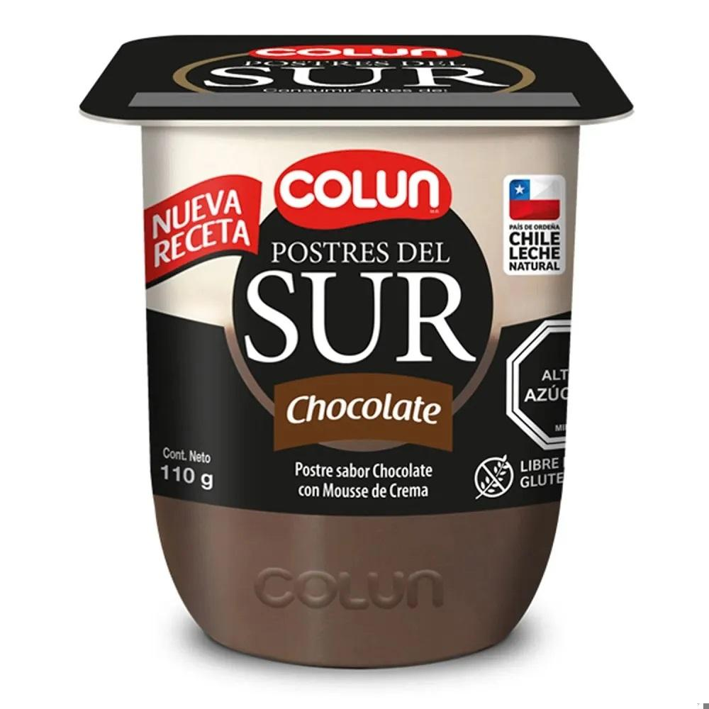 Postre del Sur Colun sabor chocolate 110 g