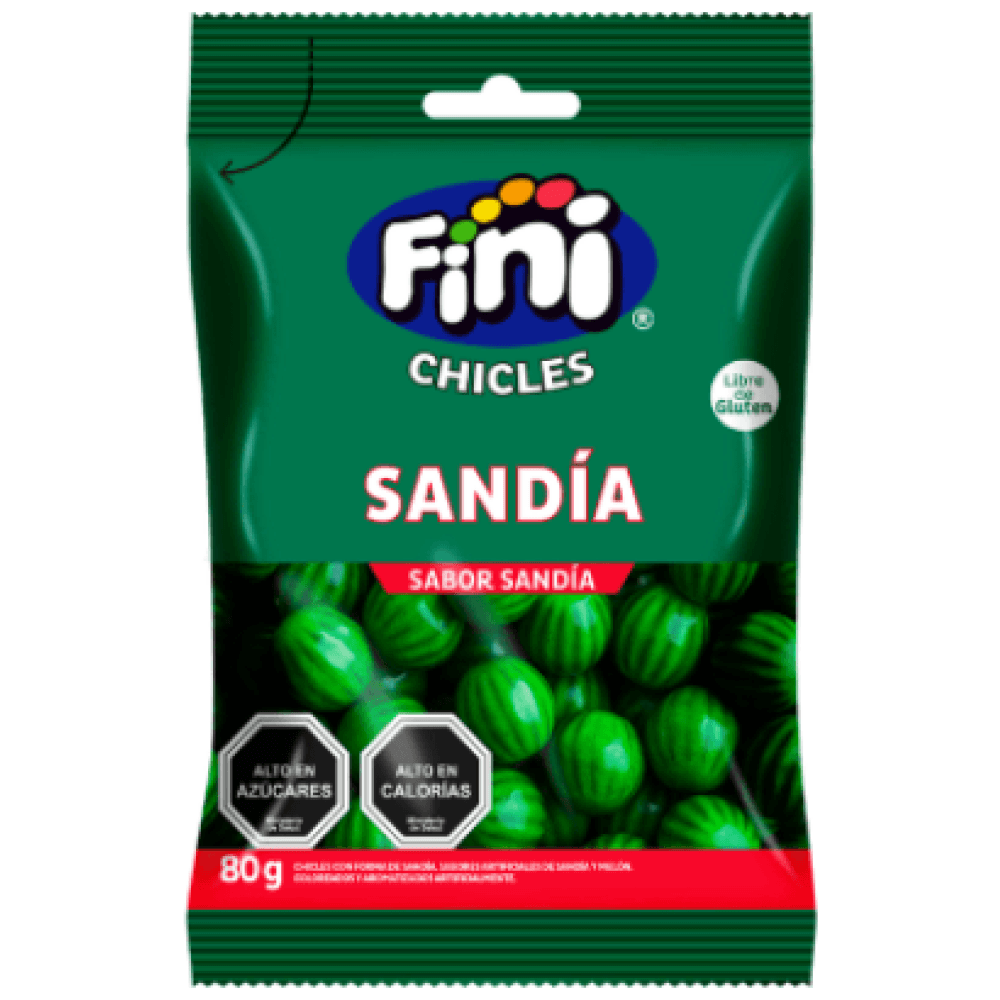 Chicle Fini sabor sandía 80g Chicle Fini sabor sandía 80g